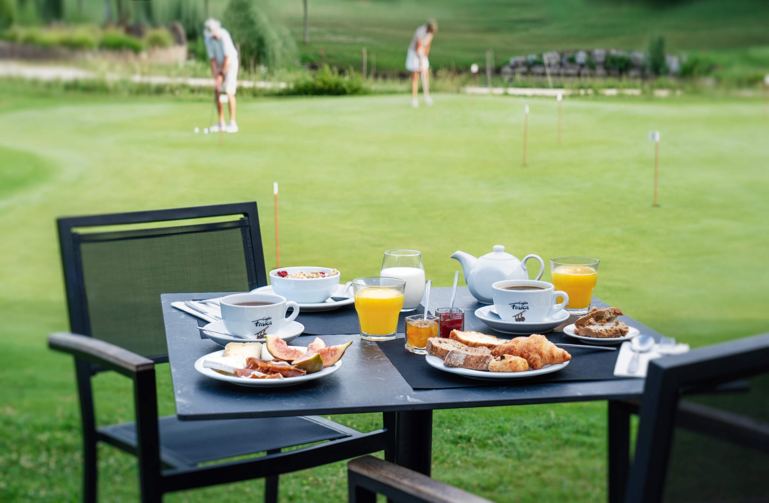 journée type d'un golfeur